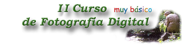 Cartel del curso de fotograf&iacute;a digital